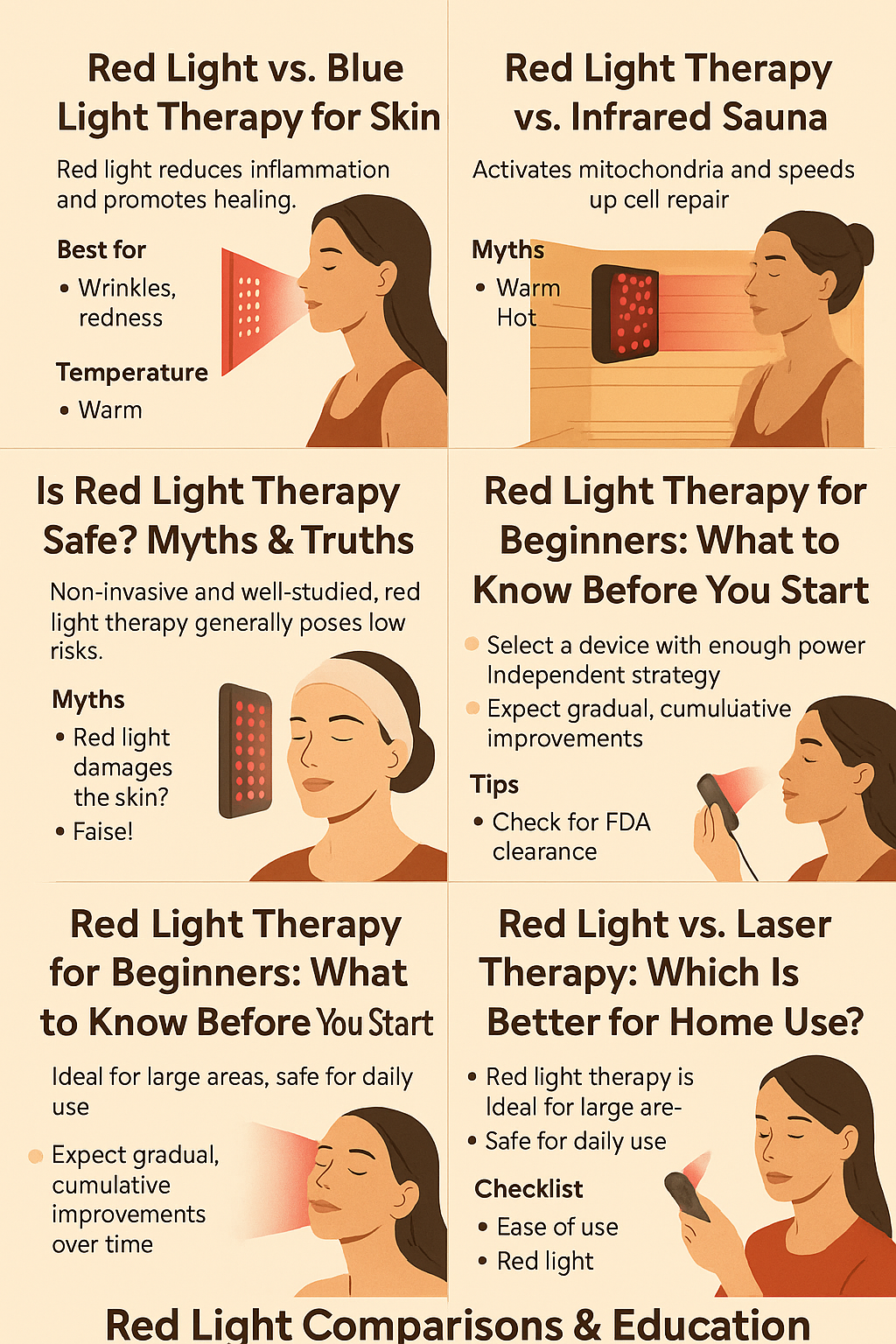 Red Light Therapy Explained: Comparisons, Myths, and What Beginners Need to Know