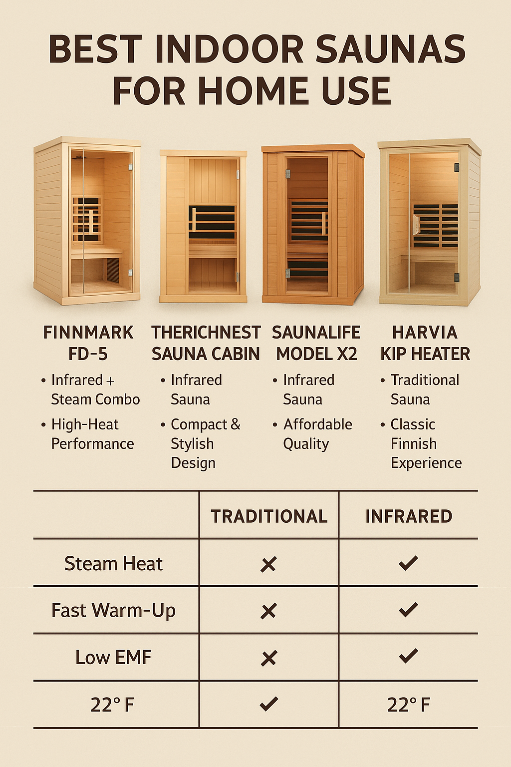Best Indoor Saunas for Home Wellness in 2025