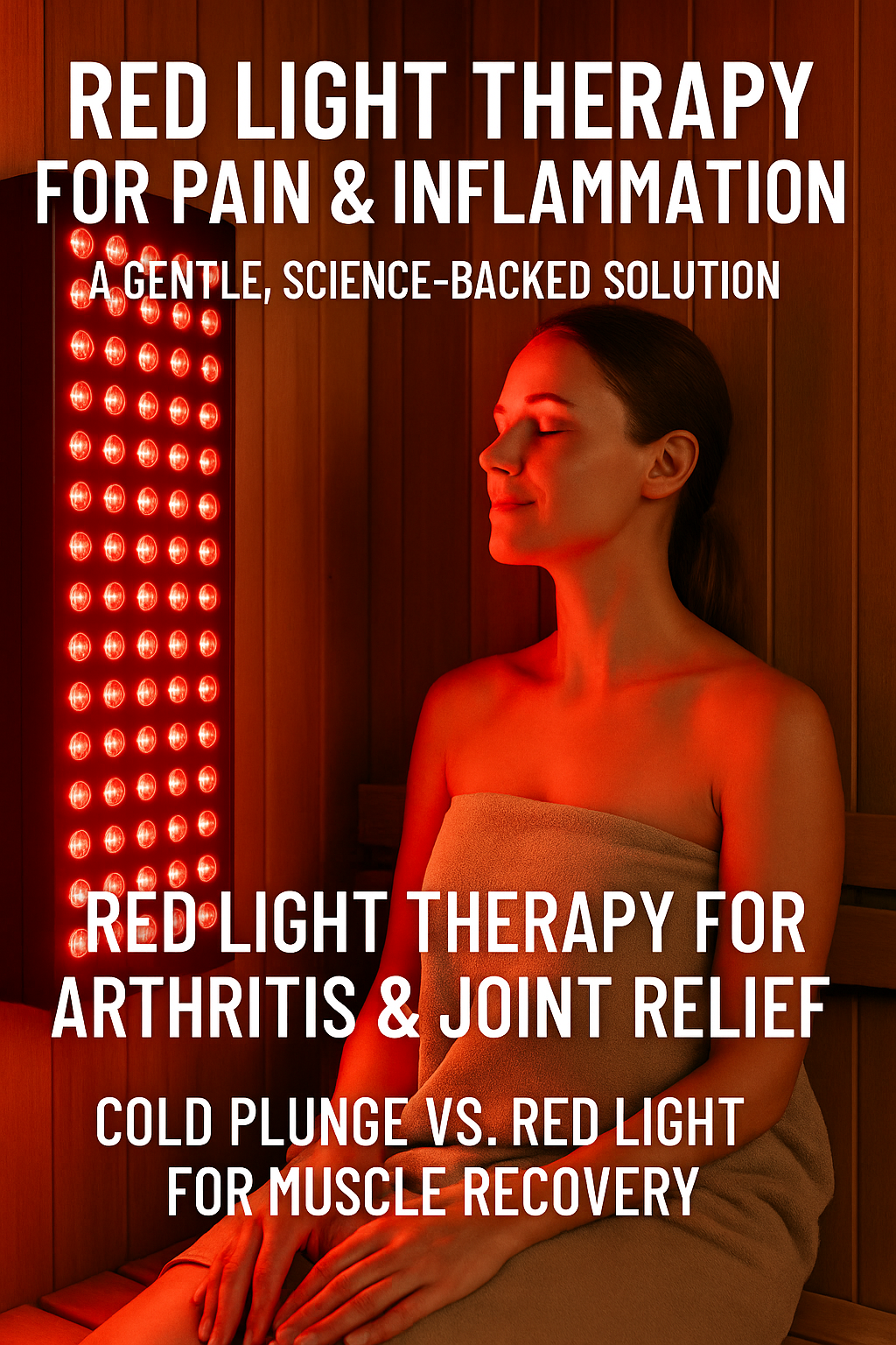 Red Light Therapy for Pain & Inflammation: A Gentle, Science-Backed Solution