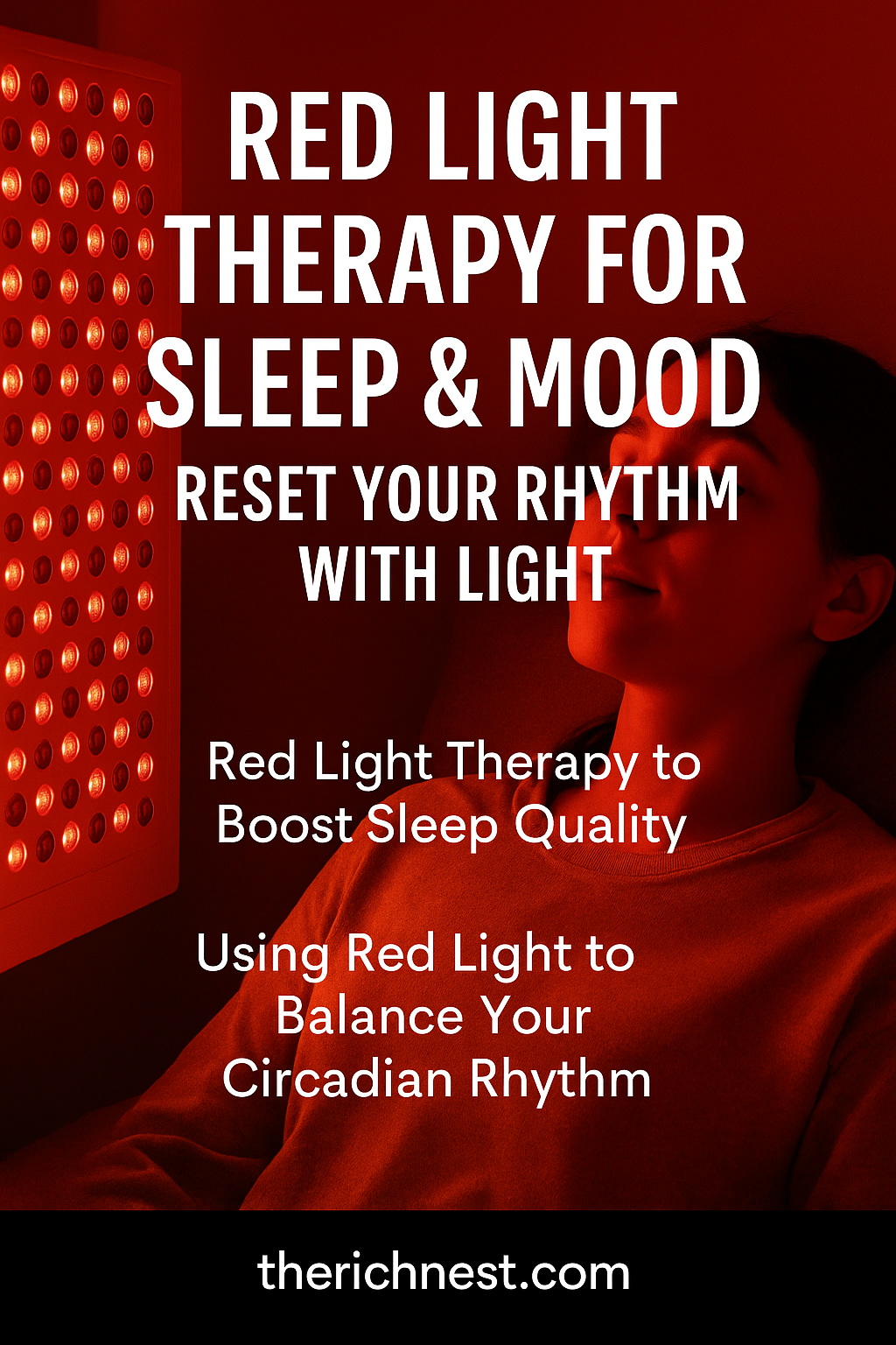 Red Light Therapy for Sleep & Mood Reset Your Rhythm with Light