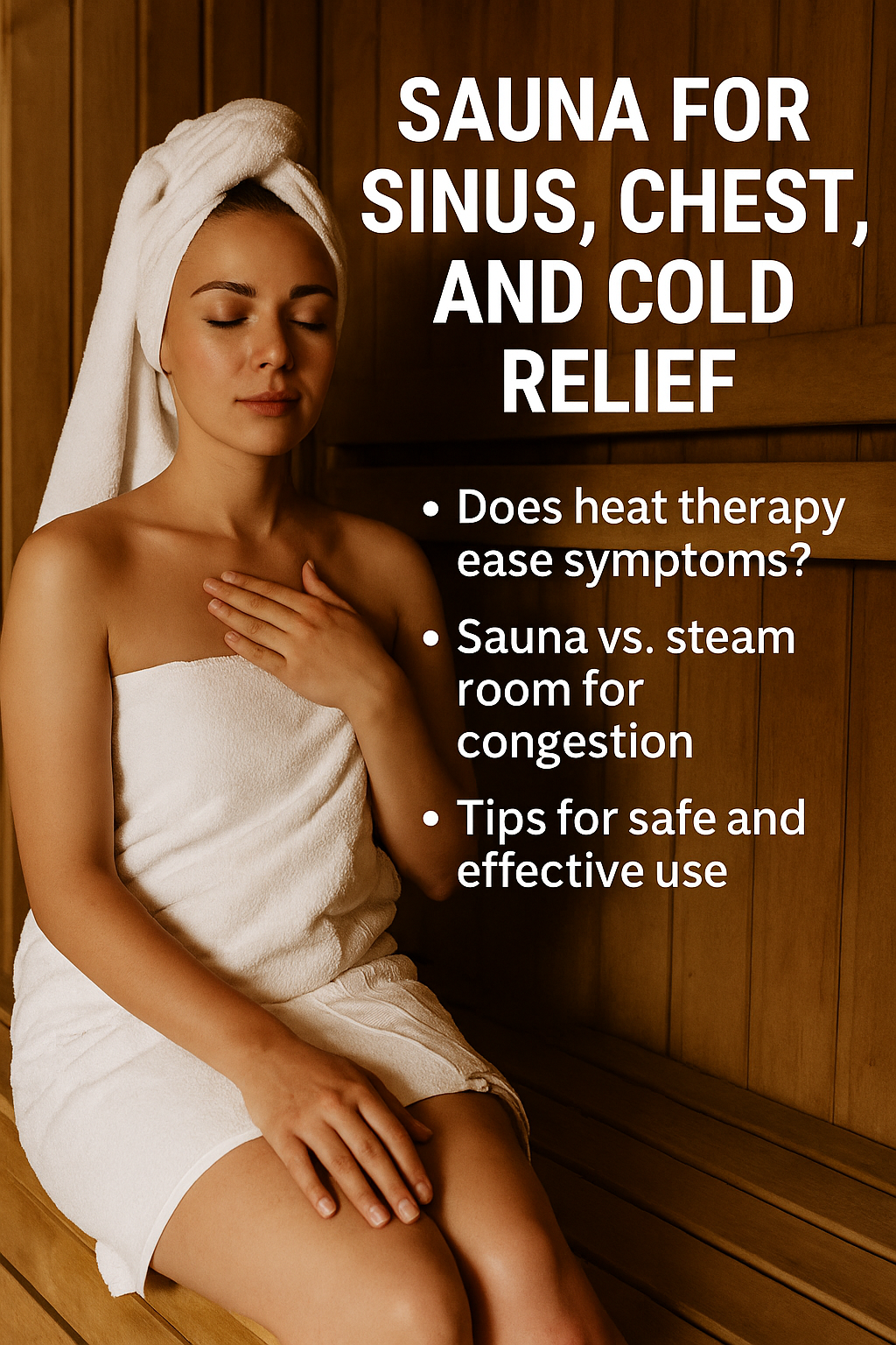 Sauna for Sinus, Chest, and Cold Relief: Does Heat Really Help You Breathe Easier?