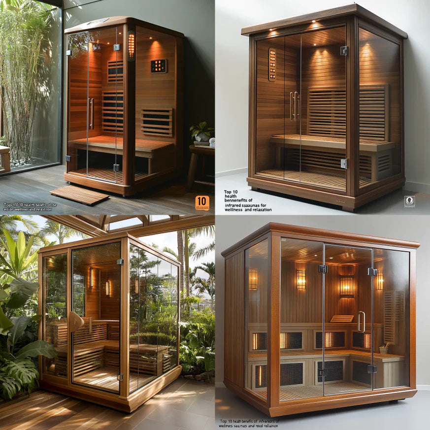 Top 10 health benefits of infrared saunas for wellness and relaxation