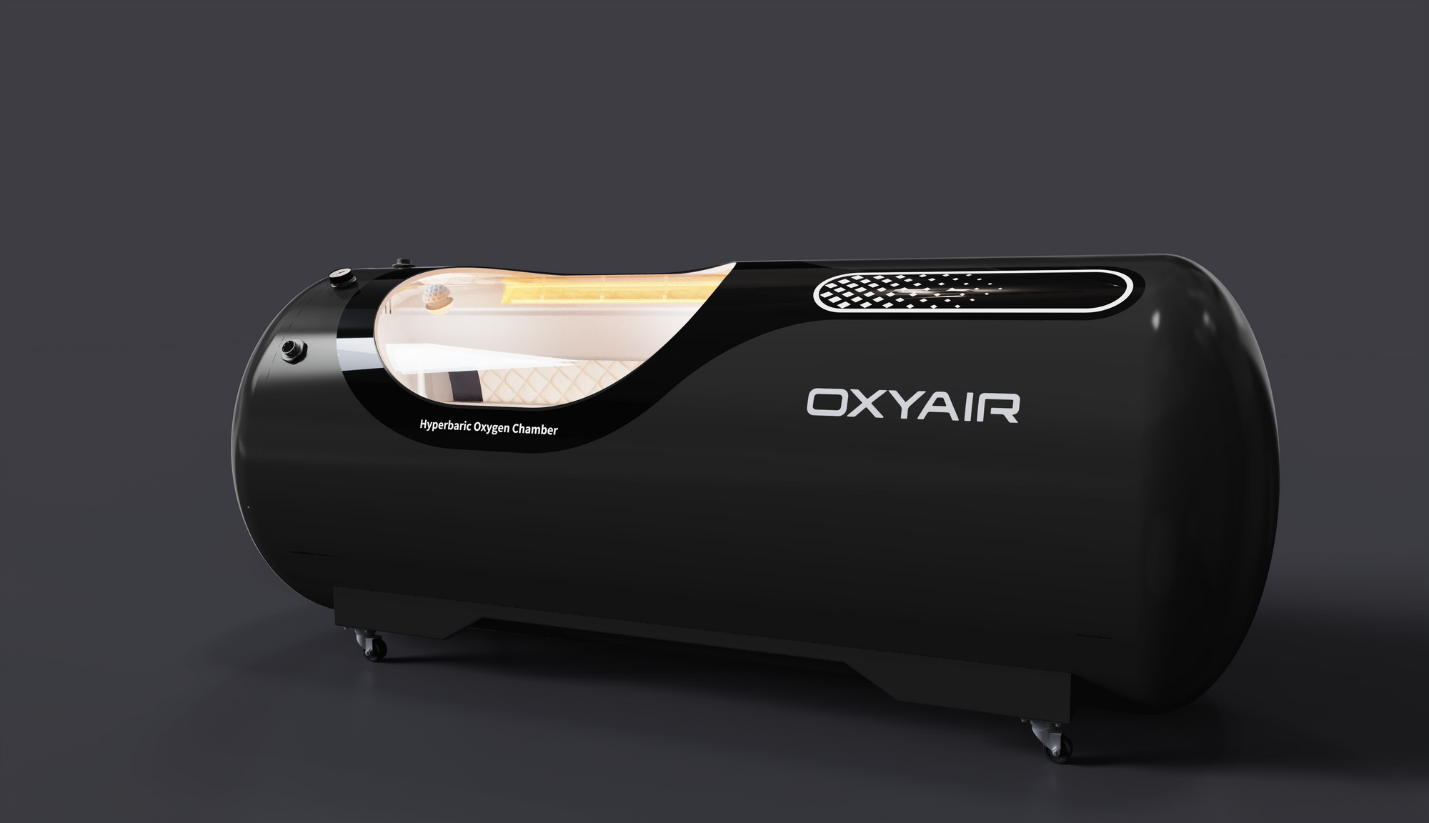 2.0ATA Hard-Shell Lying Hyperbaric Chamber – Stainless Steel, Adjustable Pressure (OLV-YT01)