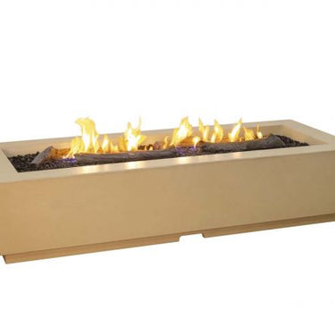 American Fyre Designs 688 Louvre Long 72-Inch Rectangular GFRC Gas Fire Pit