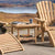 Adirondack Square Table, Red Cedar