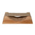 Wood Sauna Headrest w/Cloth Neck Support, Alder