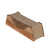 Wood Sauna Headrest w/Cloth Neck Support, Alder