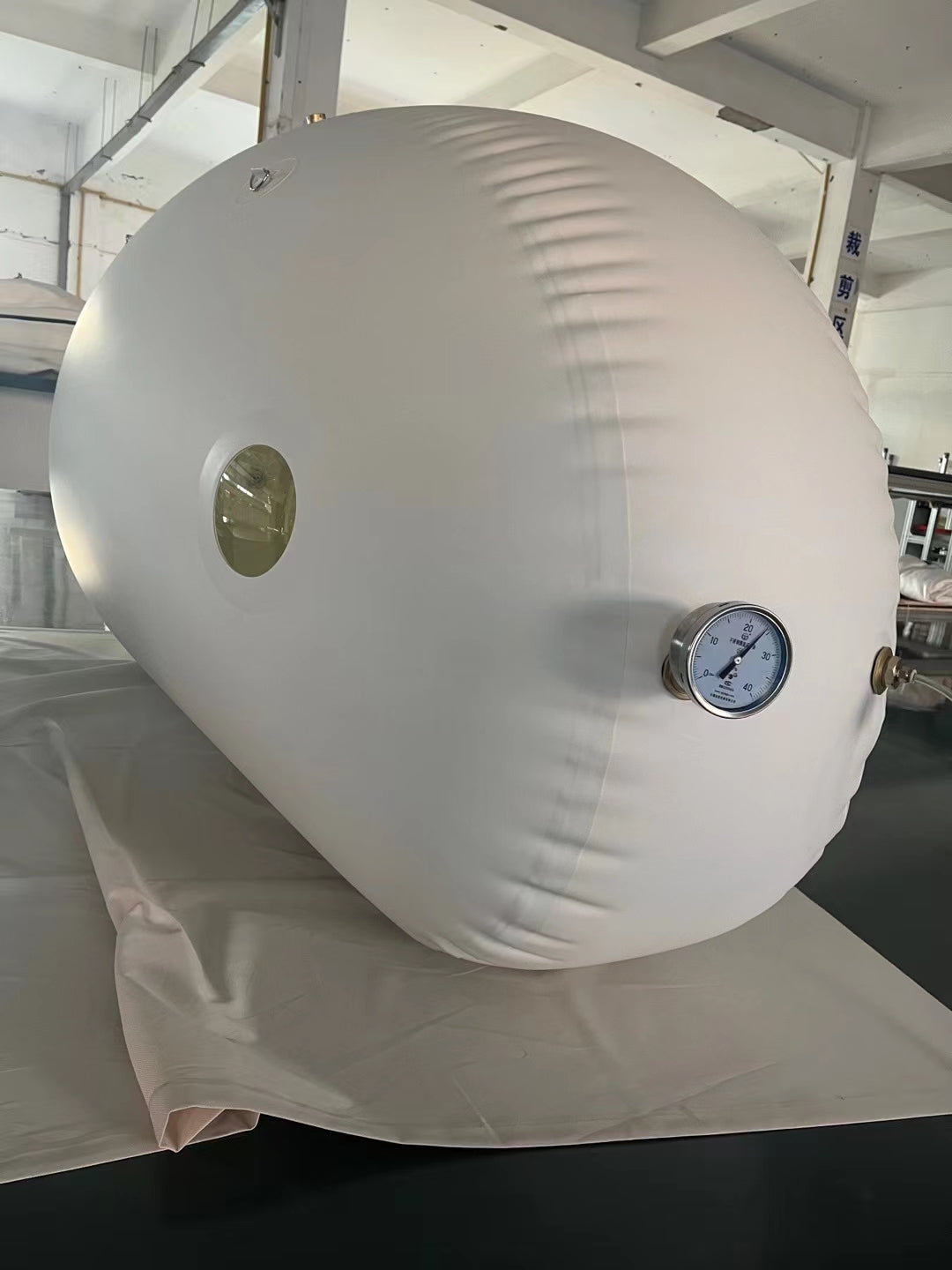 1.5ATA Dual-Person Soft-Shell Hyperbaric Oxygen Chamber – Egg Design