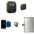AirButler Steam Shower Control Package with AirTempo Control and Aroma Glass SteamHead