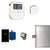 AirButler Steam Shower Control Package with AirTempo Control and Aroma Glass SteamHead