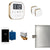 AirButler Max Steam Shower Control Package with AirTempo Control and Aroma Glass SteamHead