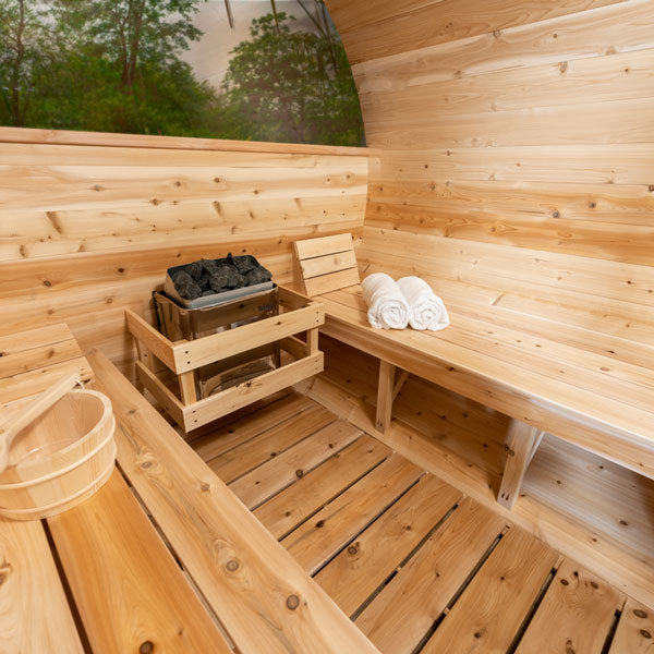 Serenity MP Barrel Sauna-Wood Burning