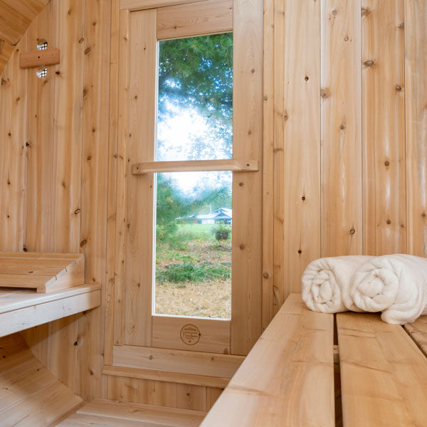 CT Serenity Barrel Sauna-Wood Burning