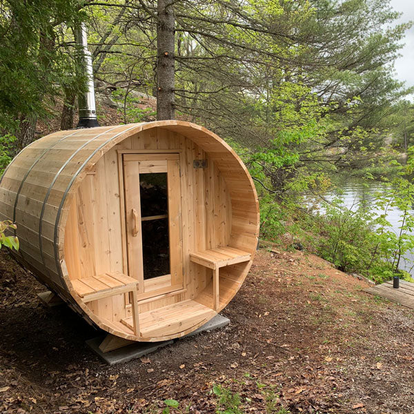 CT Serenity Barrel Sauna-Wood Burning