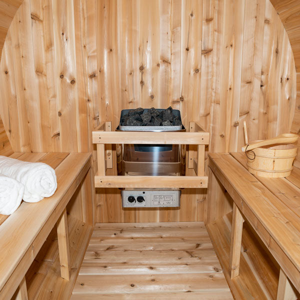 CT Serenity Barrel Sauna-Wood Burning