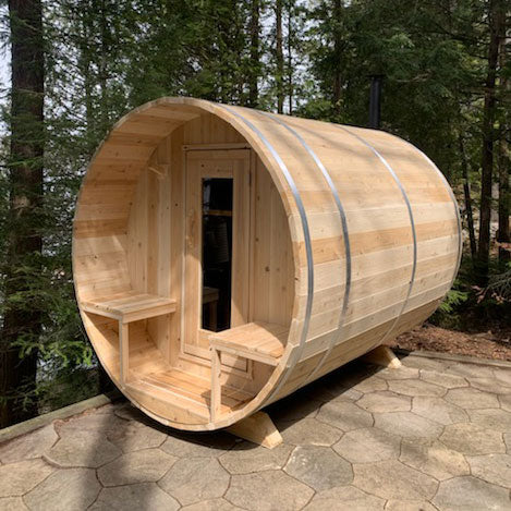 CT Serenity Barrel Sauna-Wood Burning