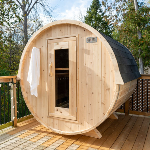 CT Harmony Barrel Sauna-Wood Burning