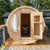 CT Harmony Barrel Sauna-Wood Burning