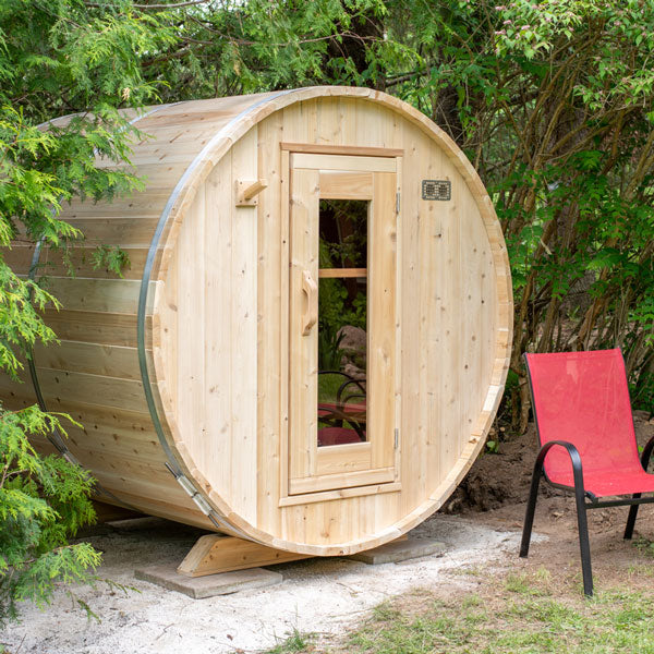 CT Harmony Barrel Sauna-Wood Burning