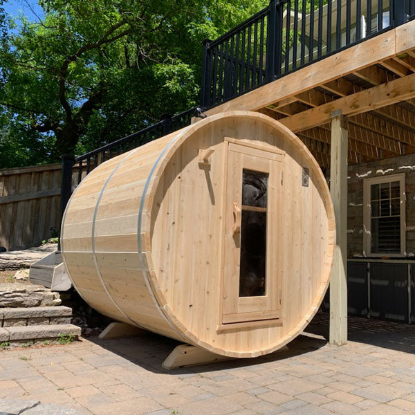 CT Harmony Barrel Sauna-Wood Burning
