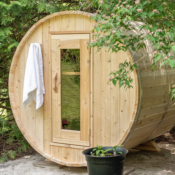 CT Harmony Barrel Sauna-Wood Burning