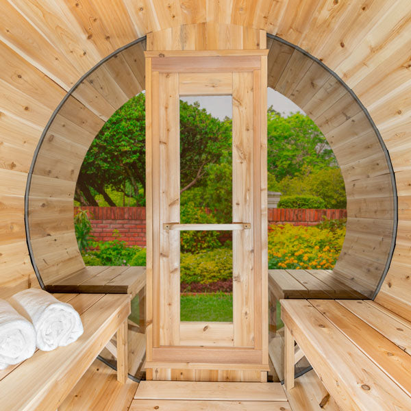 Tranquility MP Barrel Sauna-Wood Burning