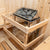 CT Tranquility Barrel Sauna-Wood Burning