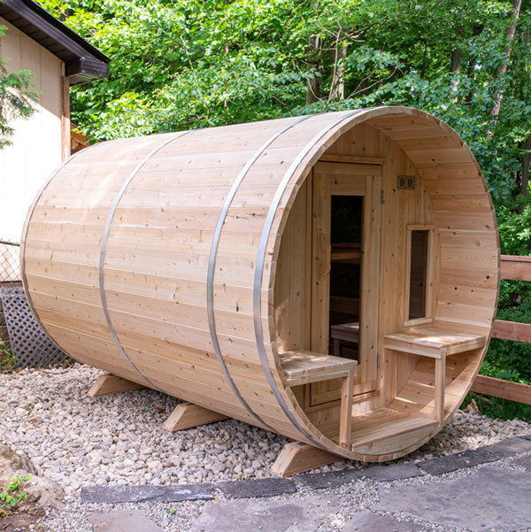 CT Tranquility Barrel Sauna-Wood Burning
