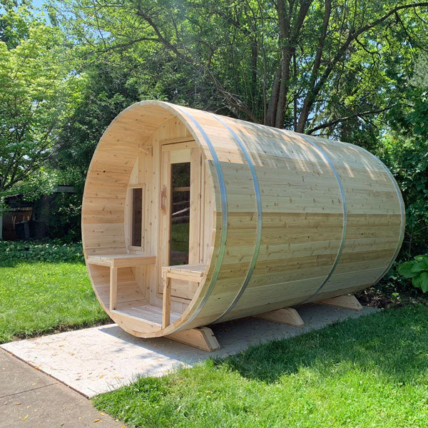 CT Tranquility Barrel Sauna-Wood Burning