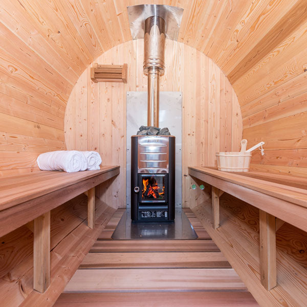 CT Tranquility Barrel Sauna-Wood Burning