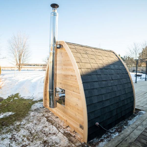 CT MiniPOD Sauna-Wood Burning