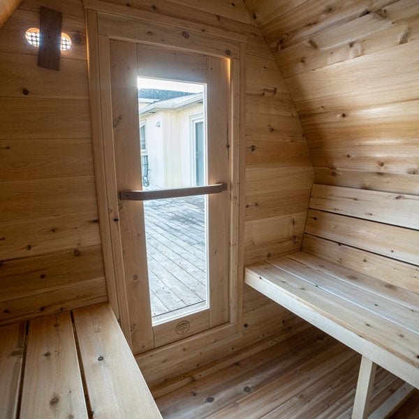 CT MiniPOD Sauna-Wood Burning