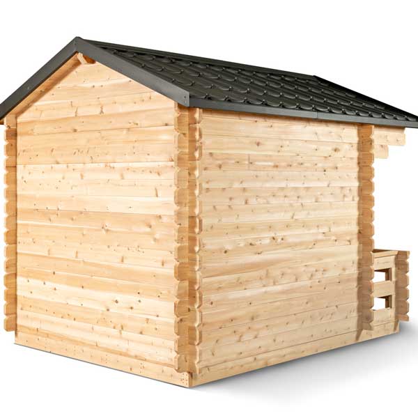 CT Georgian Cabin Sauna with Porch-Wood Burning