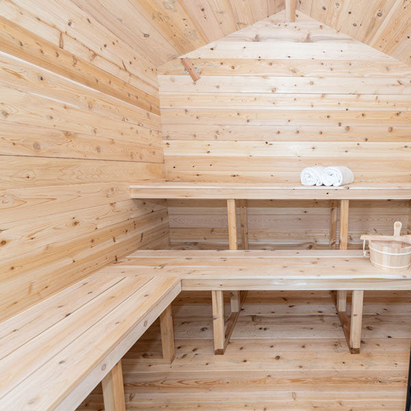CT Georgian Cabin Sauna with Porch-Wood Burning