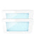 12.62 in. W. ChromaTherapy Light with LED Clusters in (2-Pack)