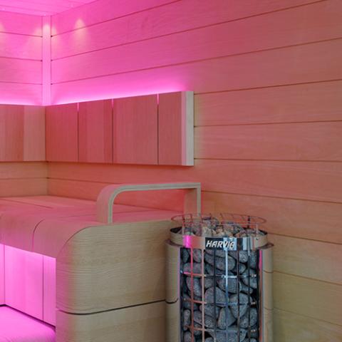 Cilindro Half Series 6kW Stainless Steel Sauna Heater at 240V 1PH