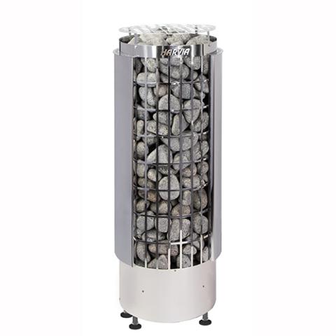 Cilindro Half Series 6kW Stainless Steel Sauna Heater at 240V 1PH