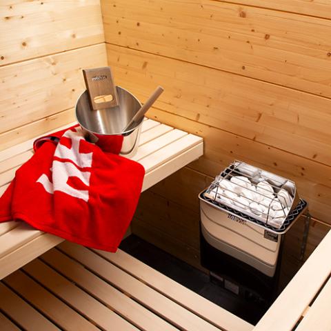 Kip Series 8kW Stainless Steel Sauna Heater at 240V 1PH