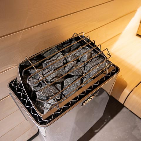 Kip Series 4.5kW Stainless Steel Sauna Heater at 240V 1PH