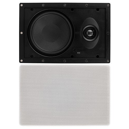 Sauna Room Speaker Pair with Directional Woofers and Tweeters