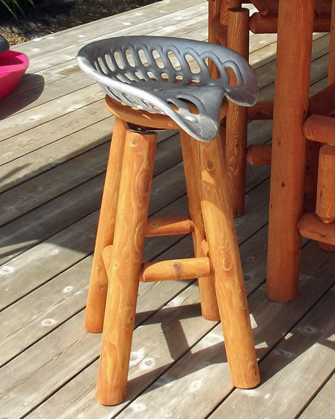 30&quot; Tractor Seat Bar Stool (Swivels)
