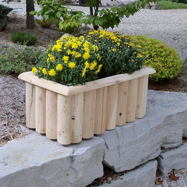 32&quot; Log Planter