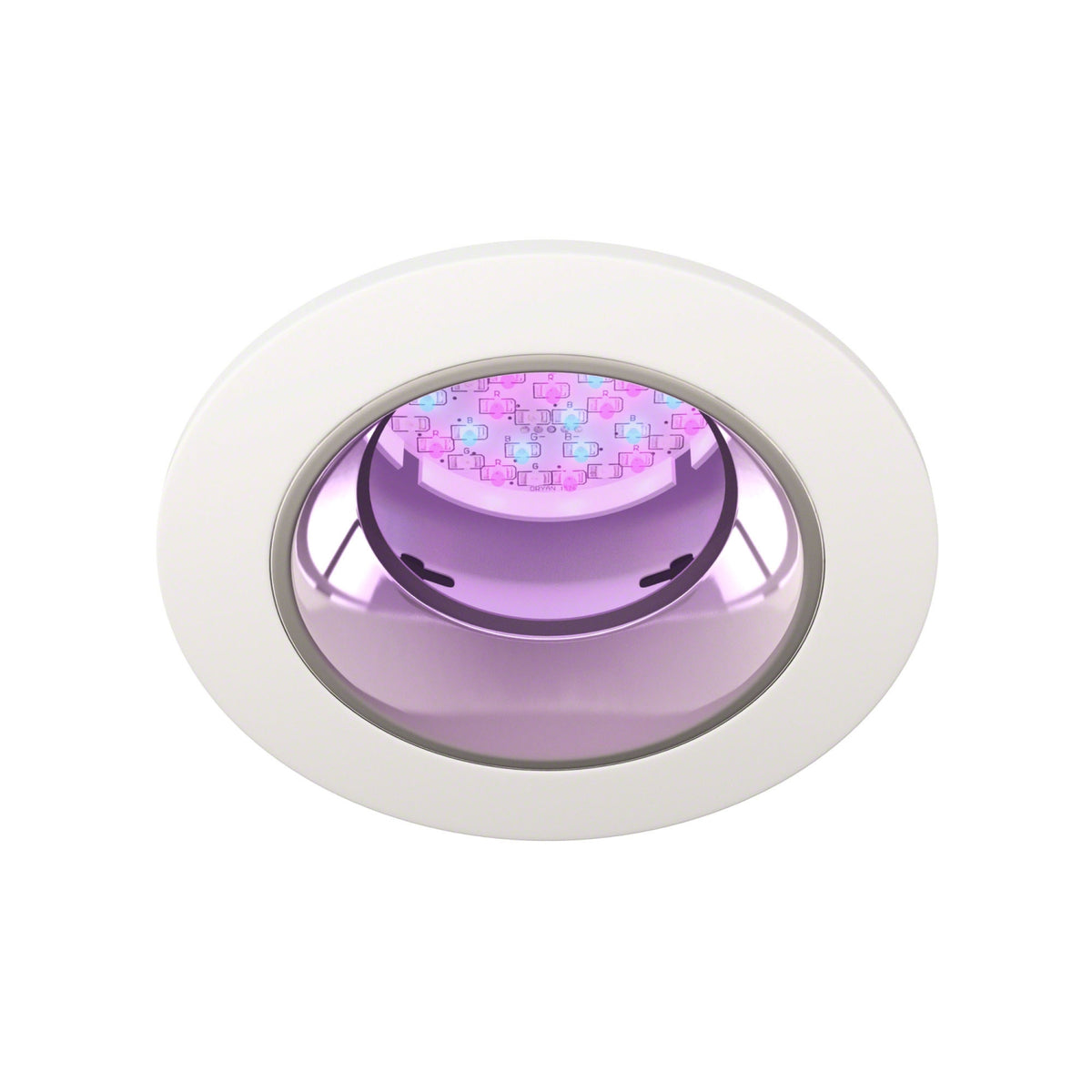 15 in. W. ChromaTherapy Light with LED Clusters in Recessed White