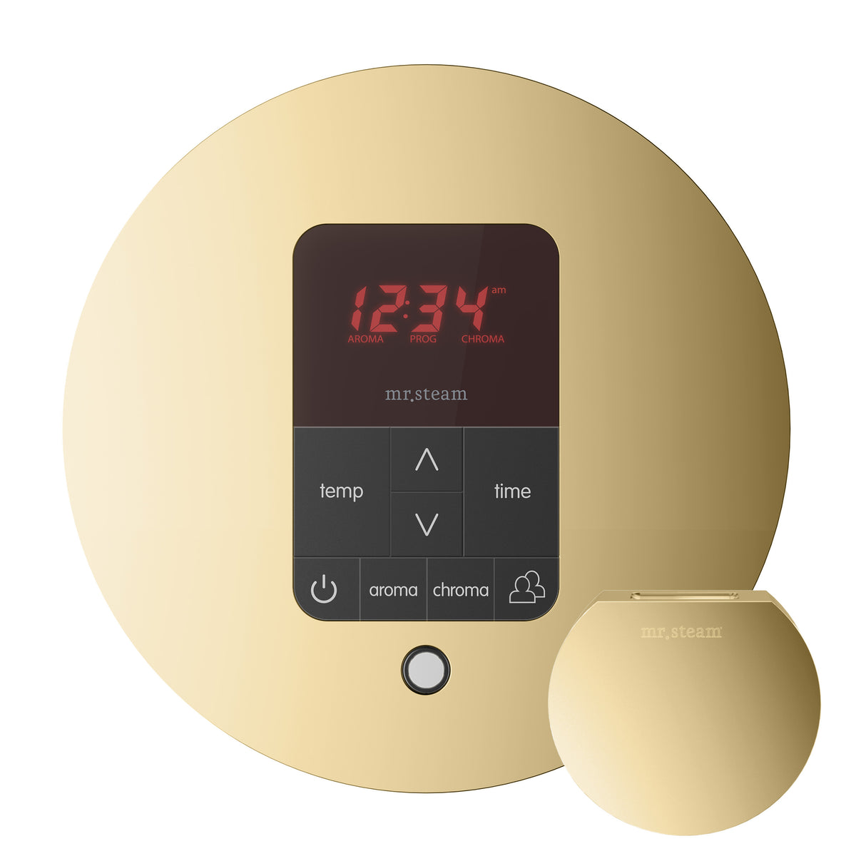 Butler Linear Steam Shower Control Package with iTempoPlus Control and Linear SteamHead in Round