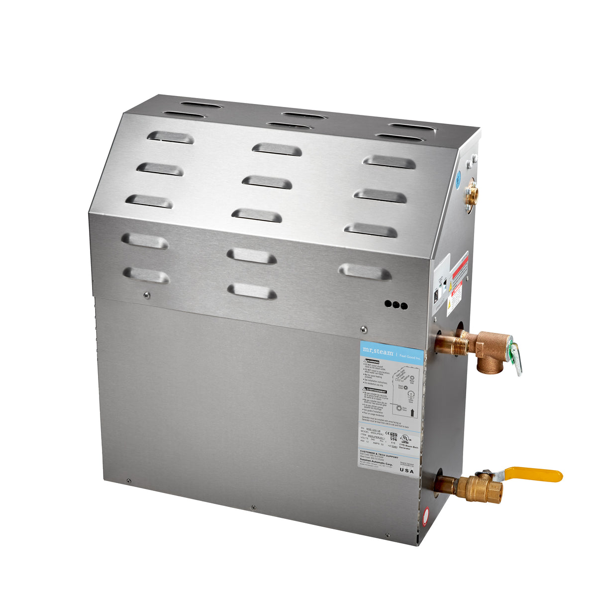 iTempoPlus Steam Shower Control and Aroma Designer SteamHead in Round