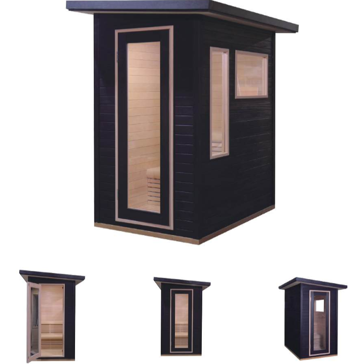 New Outdoor Sauna - 3 Person (Hemlock)