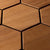 EmotionWood Thermo-Abachi, Promenade XL, Decorative Sauna Wall Panel 310-PNL-PROM-XL-TAB