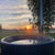 SaunaLife Model S4 Wood-Fired Hot Tub Natural