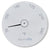 SaunaLife SaunaGear Thermometer Fahrenheit Thermometer, Round, White