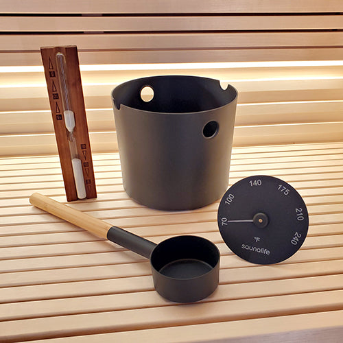 SaunaLife Bucket and Ladle Package 2